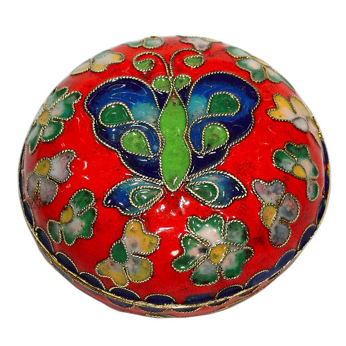 Döschen L 0280 rot - zum Schließen ins Bild klicken